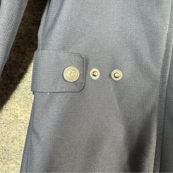 Killtec Hooded Ripstop Gorpcore Navy Blue Water Resistant Jacket Size 10 - Picture 11 of 16